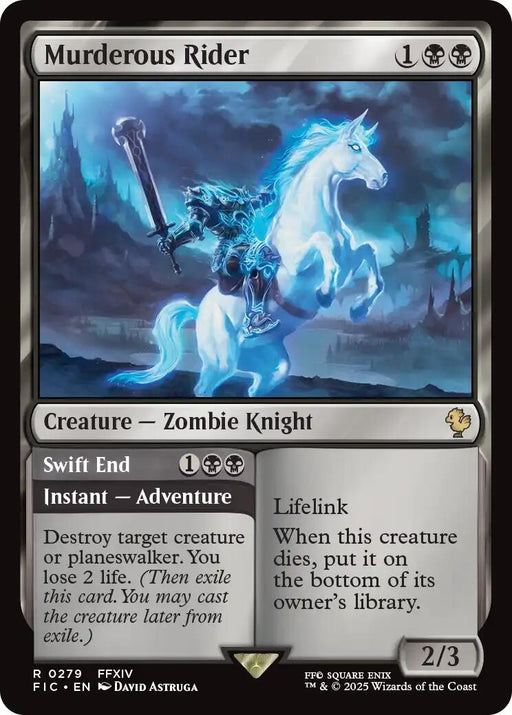Image for Murderous Rider (279) [FINAL FANTASY] - Magic: The Gathering