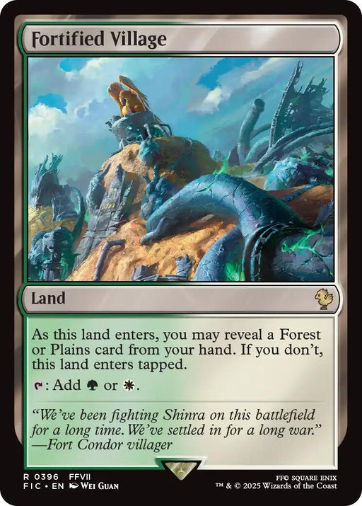 Image for Fortified Village (396) [FINAL FANTASY] - Magic: The Gathering