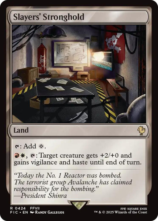 Image for Slayers' Stronghold (424) [FINAL FANTASY] - Magic: The Gathering