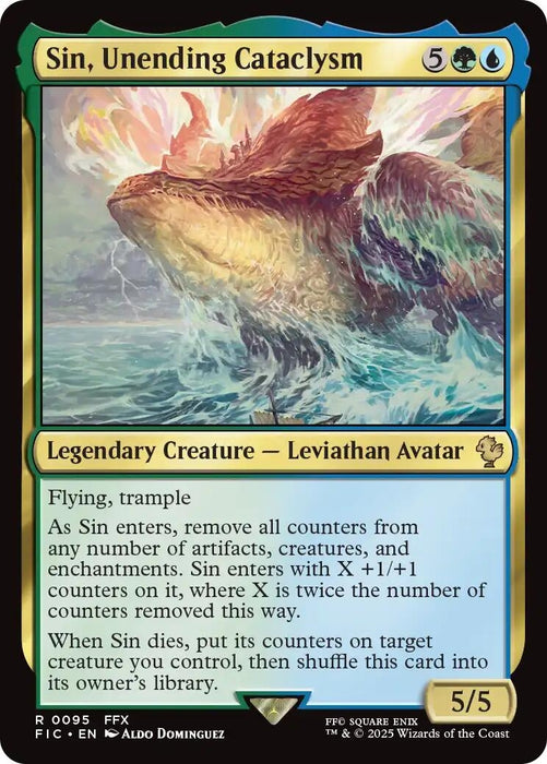 Image for Sin, Unending Cataclysm (95) [FINAL FANTASY] - Magic: The Gathering
