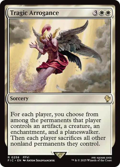 Image for Tragic Arrogance (258) [FINAL FANTASY] - Magic: The Gathering