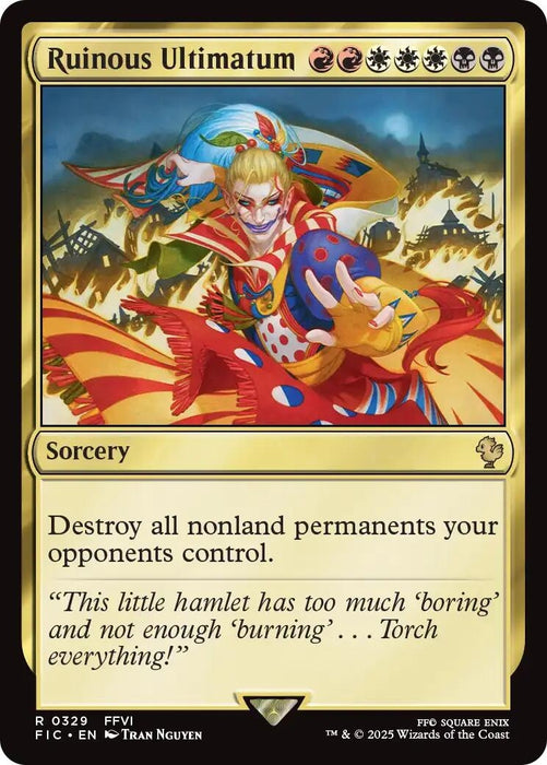 Image for Ruinous Ultimatum (329) [FINAL FANTASY] - Magic: The Gathering