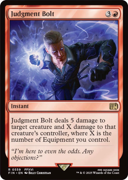 Image for Judgment Bolt (559) [FINAL FANTASY] - Magic: The Gathering
