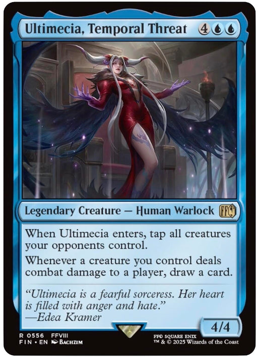 Image for Ultimecia, Temporal Threat (556) [FINAL FANTASY] - Magic: The Gathering