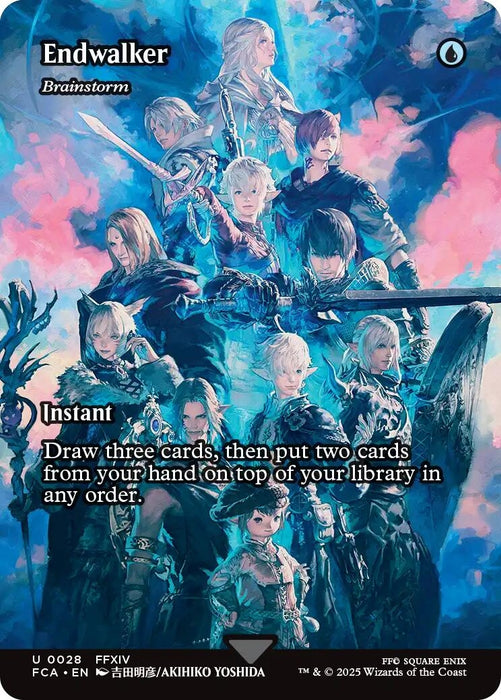 Image for Endwalker - Brainstorm (Showcase) (28) [FINAL FANTASY: Through the Ages] - Magic: The Gathering