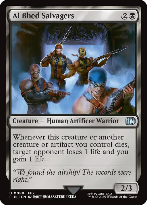 Image for Al Bhed Salvagers (88) (Foil) [FINAL FANTASY] - Magic: The Gathering
