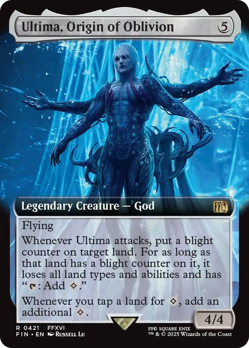 Image for Ultima, Origin of Oblivion (Extended Art) (421) (Foil) [FINAL FANTASY] - Magic: The Gathering