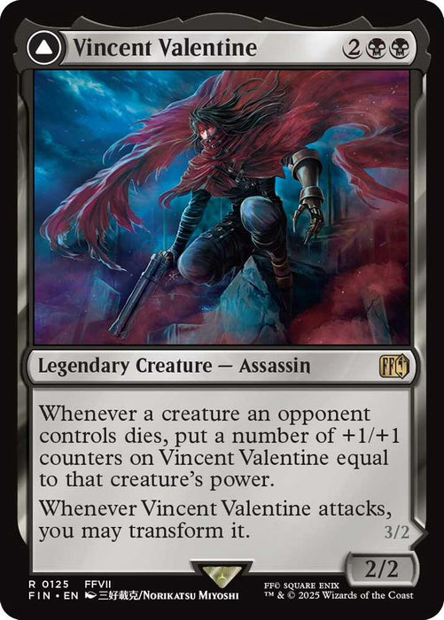 Image for Vincent Valentine (125) [FINAL FANTASY] - Magic: The Gathering
