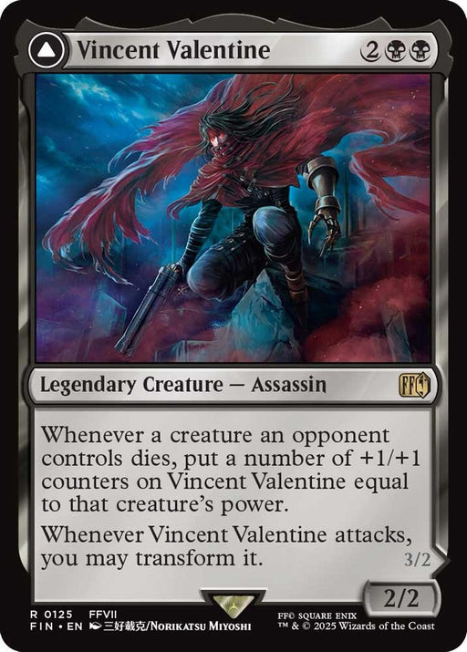 Image for Vincent Valentine (125) [FINAL FANTASY] - Magic: The Gathering