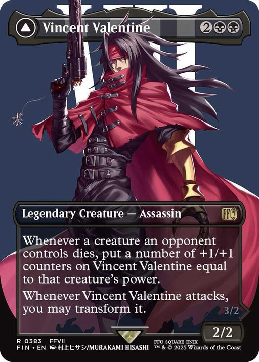 Image for Vincent Valentine (Borderless) (383) (Foil) [FINAL FANTASY] - Magic: The Gathering