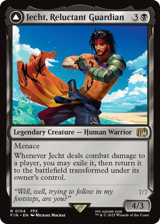 Image for Jecht, Reluctant Guardian (104) [FINAL FANTASY] - Magic: The Gathering