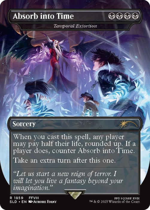 Image for Absorb into Time - Temporal Extortion (1859) [Secret Lair Drop Series] - Magic: The Gathering