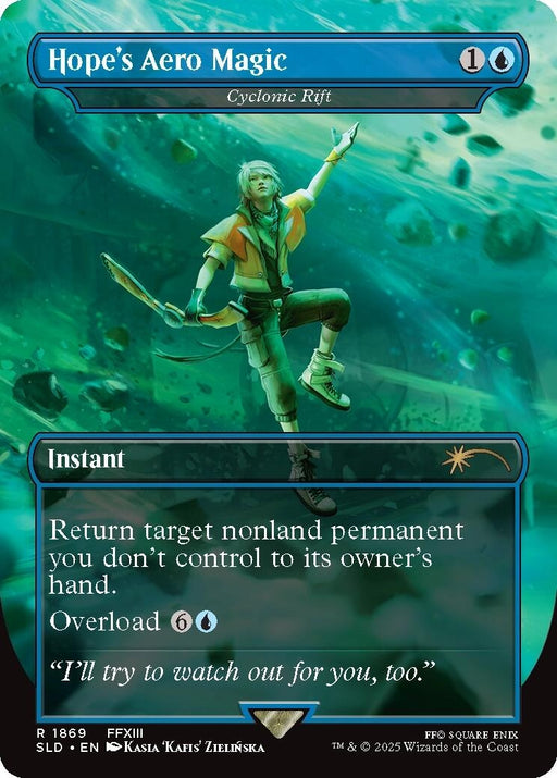 Image for Hope's Aero Magic - Cyclonic Rift (1869) [Secret Lair Drop Series] - Magic: The Gathering