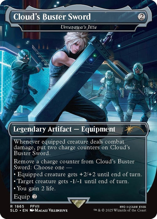 Image for Cloud's Buster Sword - Umezawa's Jitte (1865) [Secret Lair Drop Series] - Magic: The Gathering