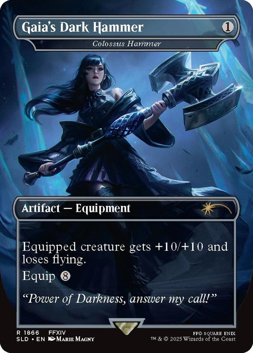 Image for Gaia's Dark Hammer - Colossus Hammer (1866) [Secret Lair Drop Series] - Magic: The Gathering