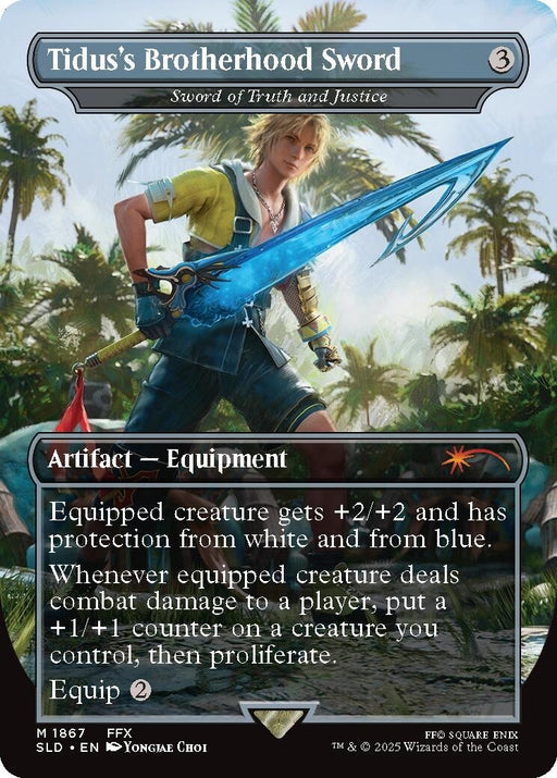 Image for Tidus's Brotherhood Sword - Sword of Truth and Justice (1867) [Secret Lair Drop Series] - Magic: The Gathering