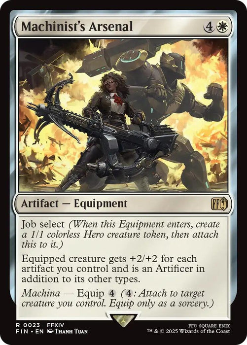 Image for Machinist's Arsenal (23) (Foil) [FINAL FANTASY] - Magic: The Gathering