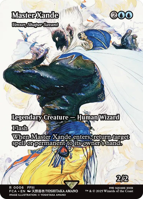 Image for Master Xande - Venser, Shaper Savant (Showcase) (6) (Foil) [FINAL FANTASY: Through the Ages] - Magic: The Gathering