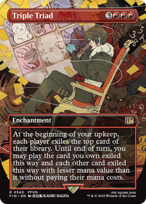 Image for Triple Triad (Borderless) (340) (Foil) [FINAL FANTASY] - Magic: The Gathering