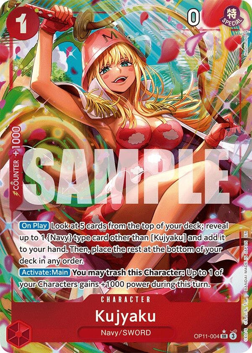 Kujyaku (Alternate Art) (OP11-004) (Foil) [A Fist of Divine Speed]