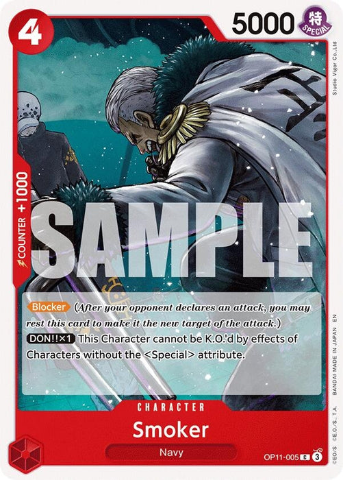 Smoker (OP11-005) [A Fist of Divine Speed]