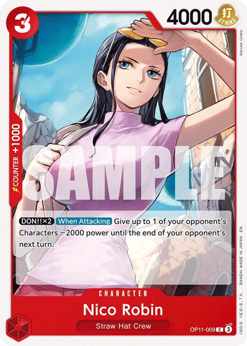 Image for Nico Robin (OP11-009) [A Fist of Divine Speed] - One Piece Card Game