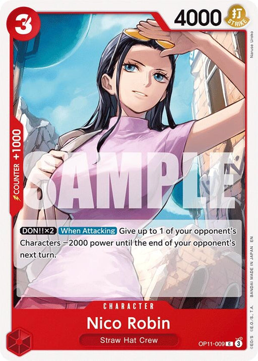 Image for Nico Robin (OP11-009) [A Fist of Divine Speed] - One Piece Card Game
