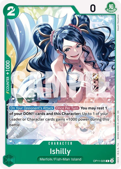 Image for Ishilly (OP11-025) [A Fist of Divine Speed] - One Piece Card Game