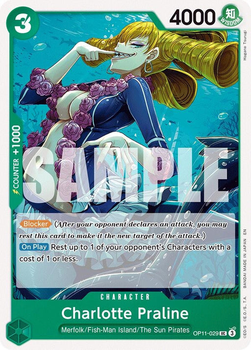 Image for Charlotte Praline (OP11-029) [A Fist of Divine Speed] - One Piece Card Game