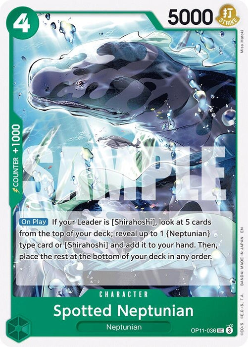 Image for Spotted Neptunian (OP11-036) [A Fist of Divine Speed] - One Piece Card Game
