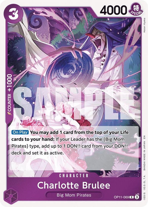 Charlotte Brulee (OP11-069) (Foil) [A Fist of Divine Speed]