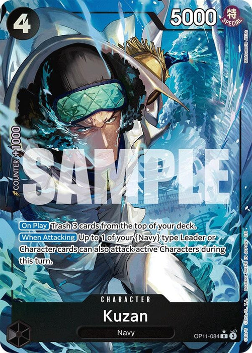 Kuzan (Alternate Art) (OP11-084) (Foil) [A Fist of Divine Speed]