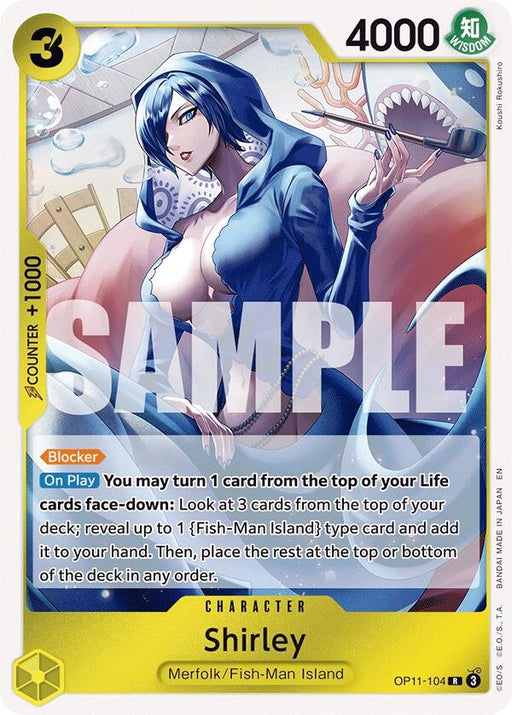 Image for Shirley (OP11-104) (Foil) [A Fist of Divine Speed] - One Piece Card Game