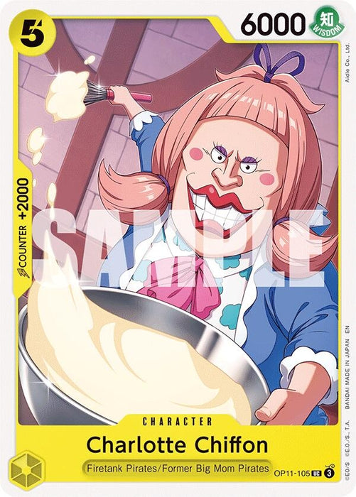 Image for Charlotte Chiffon (OP11-105) [A Fist of Divine Speed] - One Piece Card Game
