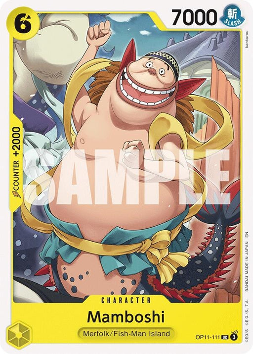 Image for Mamboshi (OP11-111) [A Fist of Divine Speed] - One Piece Card Game