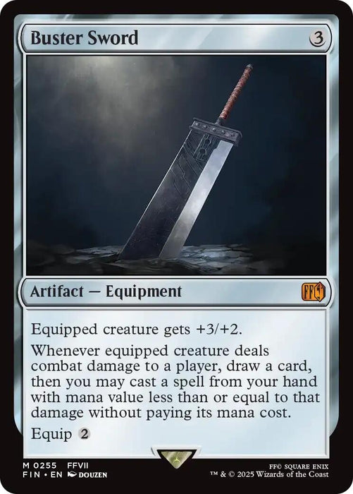 Image for Buster Sword (255) [FINAL FANTASY] - Magic: The Gathering