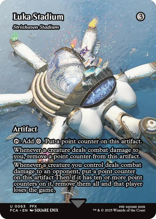 Image for Luka Stadium - Strixhaven Stadium (Showcase) (63) [FINAL FANTASY: Through the Ages] - Magic: The Gathering