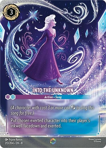 Image for Into the Unknown (Enchanted) (213/204) (Holofoil) [Reign of Jafar] - Disney Lorcana