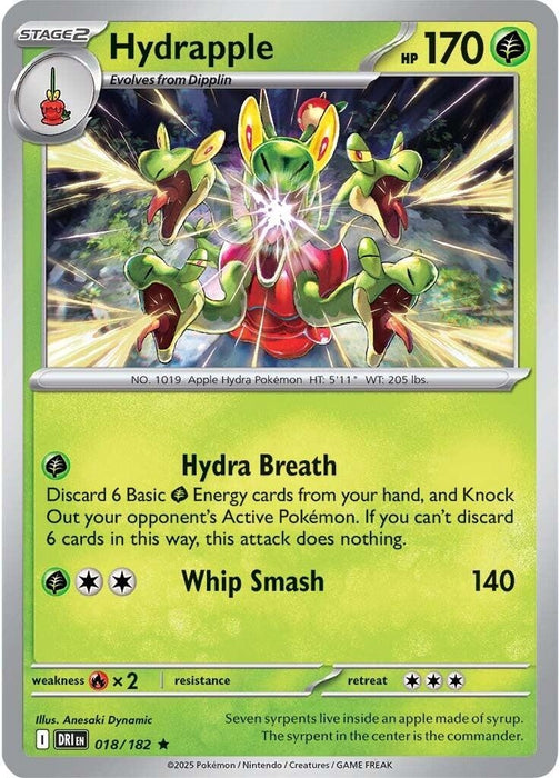 Image for Hydrapple (018/182) (Reverse Holofoil) [SV10: Destined Rivals] - Pokemon