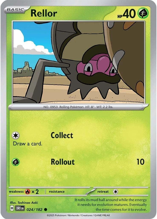 Image for Rellor (024/182) [SV10: Destined Rivals] - Pokemon
