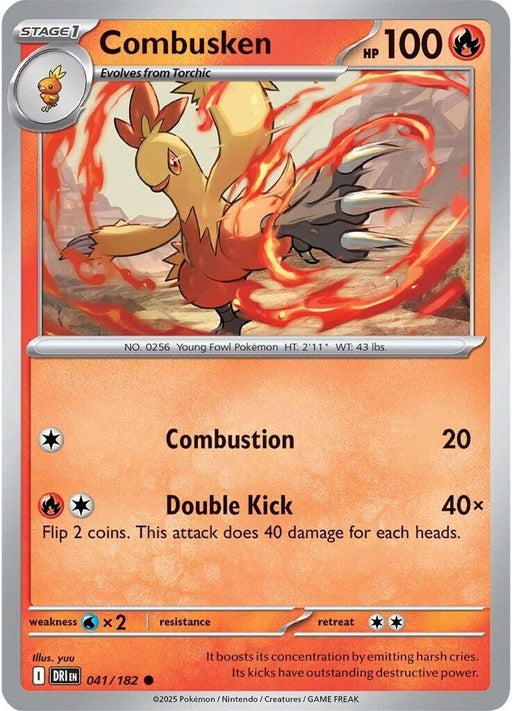 Image for Combusken (041/182) [SV10: Destined Rivals] - Pokemon