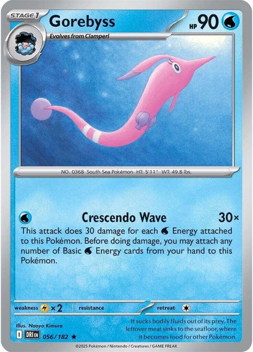 Image for Gorebyss (056/182) (Holofoil) [SV10: Destined Rivals] - Pokemon