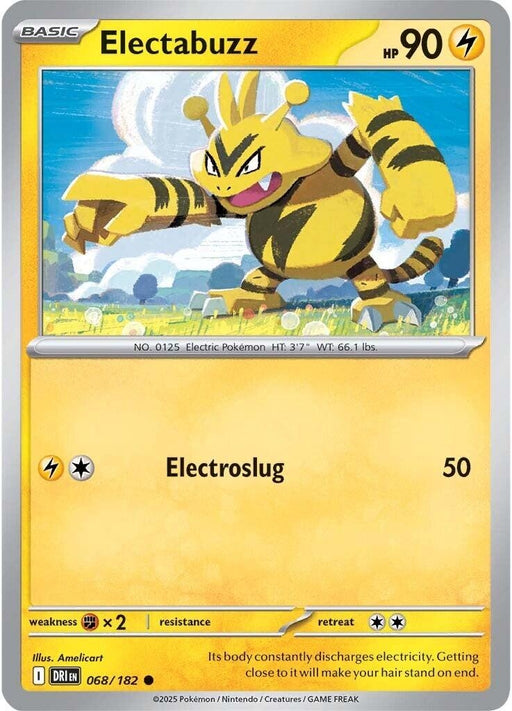Image for Electabuzz (068/182) (Reverse Holofoil) [SV10: Destined Rivals] - Pokemon