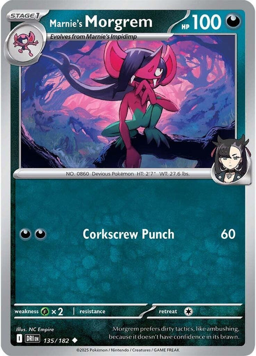 Image for Marnie's Morgrem (135/182) [SV10: Destined Rivals] - Pokemon