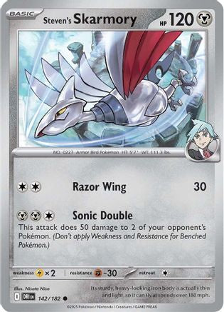 Steven's Skarmory (142/182)  [SV10: Destined Rivals]