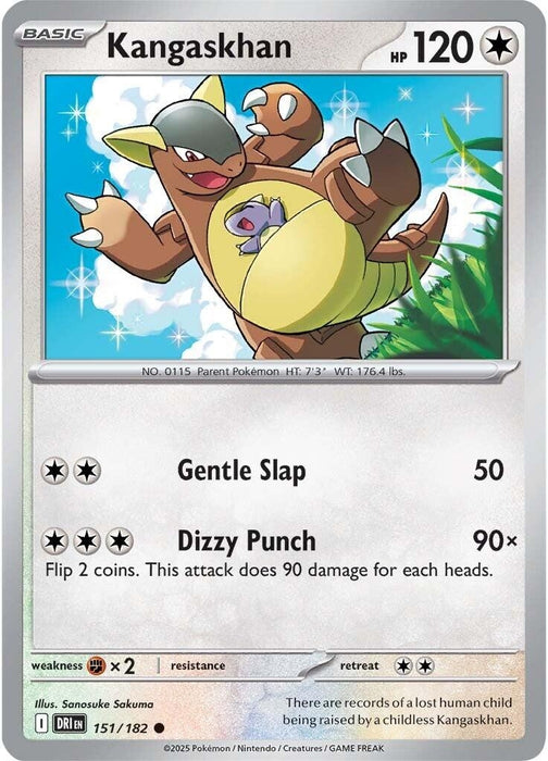 Image for Kangaskhan (151/182) (Reverse Holofoil) [SV10: Destined Rivals] - Pokemon