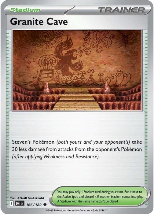 Image for Granite Cave (166/182) (Reverse Holofoil) [SV10: Destined Rivals] - Pokemon