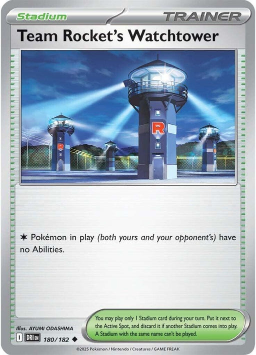 Image for Team Rocket's Watchtower (180/182) [SV10: Destined Rivals] - Pokemon