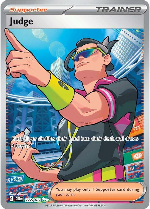 Image for Judge (222/182) (Holofoil) [SV10: Destined Rivals] - Pokemon