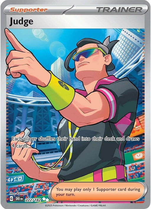 Image for Judge (222/182) (Holofoil) [SV10: Destined Rivals] - Pokemon